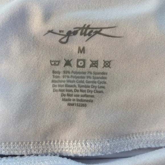 X by gotten pickleball/tennis/golf skirt/skort White Medium Used 1x Excellent - Picture 7 of 10